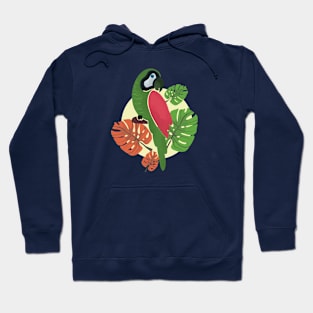 Green Arara Hoodie